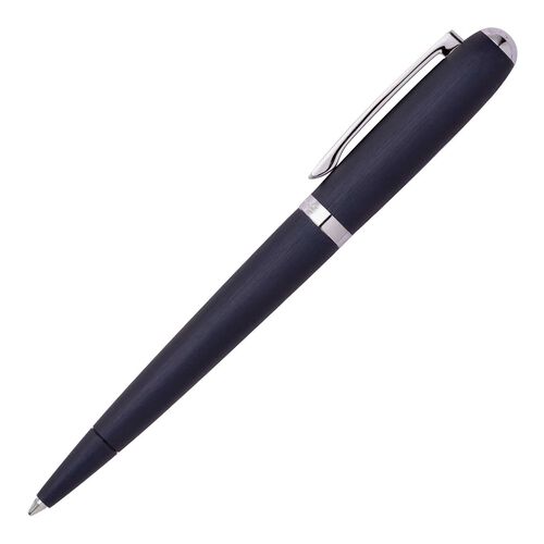 Hugo Boss Contour Ballpoint Pen Brushed Navy